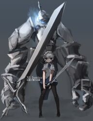  bad_id bad_pixiv_id female gen&#039;ei_ni_mau_hakugin gen&#039;ei_wo_kakeru_taiyou pantyhose silvia_leonhart skirt sword unitsu weapon 