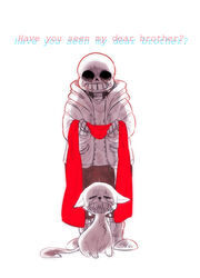  animated_skeleton bodily_fluids bone clothing cookiekrio crossover crying domestic_cat duo english_text felid feline felis holding_object hoodie mammal off_(game) pablo_(off) sans_(undertale) scarf simple_background skeleton tears text topwear unavailable_at_source undead undertale undertale_(series) 