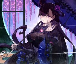  fate/grand_order murasaki_shikibu_(fate) sanshouuo tagme umbrella 