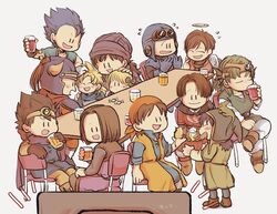  black_hair blonde_hair blue_eyes blue_hair braid brother_and_sister brown_hair cape circlet commentary_request curly_hair dragon_quest dragon_quest_i dragon_quest_ii dragon_quest_iii dragon_quest_iv dragon_quest_ix dragon_quest_swords dragon_quest_v dragon_quest_vi dragon_quest_vii dragon_quest_viii dragon_quest_x dragon_quest_xi earrings elbow_gloves father_and_daughter father_and_son gloves green_hair helmet hero&#039;s_daughter_(dq5) hero&#039;s_son_(dq5) hero_(dq1) hero_(dq11) hero_(dq3) hero_(dq4) hero_(dq5) hero_(dq6) hero_(dq7) hero_(dq8) hero_(dq9) jewelry long_hair male_focus multiple_boys open_mouth prince_of_lorasia rakka_(gerakudq1196) roto_(dq3) shield short_hair siblings slime_(dragon_quest) smile square_enix staff super_smash_bros. sword twins weapon 