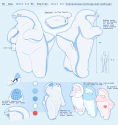  ambiguous_gender animate_inanimate anthro color_swatch digital_drawing_(artwork) digital_media_(artwork) english_text entitycore hi_res living_plushie model_sheet plushie plushie_tag solo text 