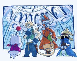  2025 accessory ambiguous_anthro ambiguous_gender ambiguous_humanoid animal_humanoid antennae_(anatomy) anthro arms_bent biped black_body black_mage_(final_fantasy) blonde_hair blue_clothing blue_coat blue_topwear bottomwear brown_clothing brown_gloves brown_handwear burmecian closed_eyes clothed clothed_ambiguous clothed_anthro clothed_humanoid clothed_male clothing coat cravat detailed_background featureless_feet featureless_hands feet female_(lore) final_fantasy final_fantasy_ix fingers freya_crescent fully_clothed fully_clothed_ambiguous fully_clothed_anthro fully_clothed_humanoid fully_clothed_male furgonomics gloves grey_clothing grey_gloves grey_handwear group hair hait hand_on_chin hand_on_hip handwear hat headgear headwear hi_res humanoid iris light_body light_skin male male_(lore) mammal mammal_humanoid membrane_(anatomy) membranous_wings monkey_humanoid moogle mouth_closed painting_(artwork) pants pom_antennae primate primate_humanoid red_clothing red_coat red_hat red_headwear red_topwear rodent shaded shirt shirt_cuffs simple_eyes sleeveless_shirt snout square_enix standing tail tail_accessory thinking topwear traditional_media_(artwork) traditional_painting_(artwork) traditional_watercolor_(artwork) uni-6 vivi_ornitier watercolor_(artwork) white_body white_hair white_sclera wings wizard_hat yellow_eyes zidane_tribal 