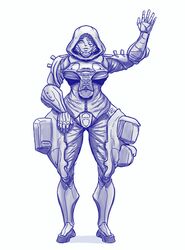  cressa_tal cressa_tal_(warframe) curvy grineer thick_thighs voluptuous warframe 