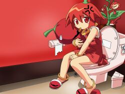  habanero-tan netrunner red toilet vector 