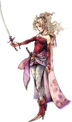  dissidia_final_fantasy extraction final_fantasy final_fantasy_vi nomura_tetsuya pantyhose tights tina_branford 