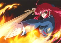  kannagi_ayano kaze_no_stigma sword tagme 