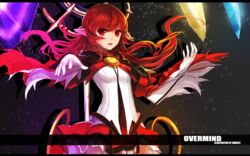  artist_name bad_id bad_pixiv_id cape crystal dungeon_and_fighter elementalist_(dungeon_and_fighter) female gloves long_hair looking_at_viewer mage_(dungeon_and_fighter) open_mouth pointy_ears red_eyes red_hair solo standing swd3e2 white_gloves 