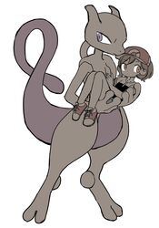  ambiguous_gender duo elaine_(pokemon) female generation_1_pokemon hi_res human legendary_pokemon mammal mewtwo nintendo pokemon pokemon:_let&#039;s_go pokemon_(species) she_tikin 