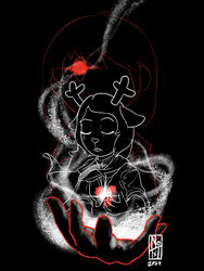  2021 3:4 5_fingers anthro antlers bodily_fluids breasts buckteeth closed_eyes clothing creepy crying deer deltarune doe_with_antlers dominant dominant_human dominant_male duo elemental_manipulation female fingers glowing glowing_eyes hair happy heart_symbol hi_res horn human human_dominating_anthro human_on_anthro ice_manipulation interspecies kris_(deltarune) light long_hair magic_user male male_dominating_female mammal master monochrome new_world_deer noelle_holiday notxtwhiledrive red_and_white red_eyes reindeer restricted_palette robe sad short_hair signature simple_background slave small_breasts smile snow snowgrave soul_(undertale) submissive submissive_anthro submissive_female tears teeth undertale_(series) wind 