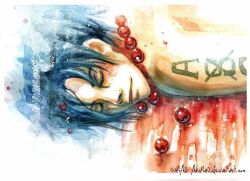  1boy akimao black_hair blood closed_eyes corpse death freckles jewelry jolly_roger male male_focus marineford necklace one_piece pirate portgas_d_ace solo tattoo 