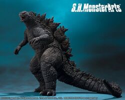  dinosaur figure giant_monster godzilla godzilla_(series) godzilla_2019 kaijuu legendary_pictures monster monsterverse mutant no_humans spikes tail toho_(film_company) 