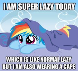  2013 bed bedding blanket blue_body blue_fur cloud daww digital_media_(artwork) english_text equid equine female feral friendship_is_magic fur furniture hair hasbro horse humor image_macro impact_(font) inside lying mammal meme multicolored_hair my_little_pony on_bed on_front pony purple_eyes rainbow_dash_(mlp) rainbow_hair sketchyjackie sky solo text under_covers young 