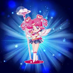  chibichibi heels riccardo_bacci sailor_moon weapon wings 