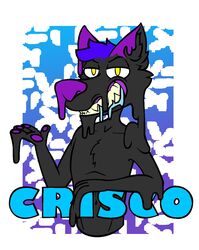  badge canid canine canis crisco goopy hi_res mammal smile smirk solo wolf 