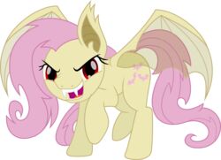  absurd_res alpha_channel bat_pony equid female feral flutterbat_(mlp) fluttershy_(mlp) friendship_is_magic hasbro hi_res hybrid mammal membrane_(anatomy) membranous_wings my_little_pony simple_background solo theshadowstone transparent_background wings 