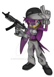  alpha_channel anthro avian biped bird blue_eyes bottomwear breasts clothed clothing deviantart distracting_watermark feathers female footwear gloves gun handwear hat headgear headwear hirundinid non-mammal_breasts open_mouth oscine pants passerine purple_body purple_feathers ranged_weapon rondineviola sega shoes solo sonic_riders sonic_the_hedgehog_(series) standing swallow_(bird) tongue watermark wave_the_swallow weapon 