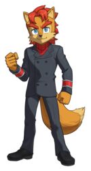  alpha_channel anthro apollo_justice archie_comics blue_eyes brown_body brown_fur capcom chipmunk clothing crossover elias_acorn fur ground_squirrel gyakuten_saiban hair hi_res joeadok looking_at_viewer male mammal red_hair rodent sciurid sega simple_background smile solo sonic_the_hedgehog_(archie) sonic_the_hedgehog_(comics) sonic_the_hedgehog_(series) standing transparent_background 