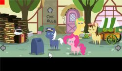  animated earth_pony english_text equid equine female feral friendship_is_magic group hair hasbro horse mammal multiple_scenes my_little_pony pink_hair pinkie_pie_(mlp) pony short_playtime solo text tiarawhy unfinished 