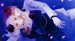  diabolik_lovers dress komori_yui sakamaki_ayato satoi wedding_dress 