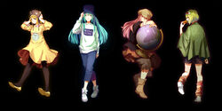  donut_hole_(vocaloid) gumi hatsune_miku kagamine_rin kirayoci megurine_luka vocaloid 