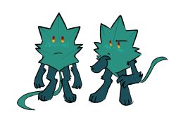  animate_inanimate anthro bestial_object chesterfern concept_art domestic_cat felid feline felis freckles fur leaf leaf_ears leaf_tail male mammal mint_leaf_(food) minty_(objectified) neutral_expression object_shows objectified_(webcomic) solo tail thinking_pose yellow_eyes 