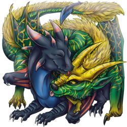  1:1 2020 alpha_channel claws closed_eyes digital_media_(artwork) dragon drerika feral horn membrane_(anatomy) membranous_wings mythological_creature mythological_scalie mythology scalie smile tail wings 