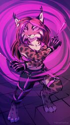  2021 9:16 anthro breasts clothed clothing digital_media_(artwork) eyebrows eyelashes felid feline female fur hi_res lynx mammal markings neotheta solo spots spotted_body spotted_fur zaide_(ashkelling) 