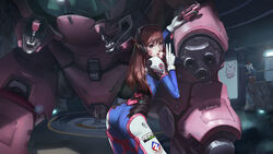  animal_print arm_cannon arm_support arm_up armor ass black-framed_eyewear blue_gloves blue_legwear bodysuit boots bracer brown_eyes brown_footwear brown_hair character_name charm_(object) coat commentary d.va_(overwatch) dated emblem english_commentary eyelashes facepaint facial_mark female food from_side fur-trimmed_boots fur-trimmed_coat fur-trimmed_jacket fur_trim gatling_gun glasses gloves gun hand_up handgun headphones highres holding holding_gun holding_weapon ice_cream ice_cream_cone indoors jacket leaning_forward licking logo long_hair long_sleeves looking_at_viewer mecha mei_(overwatch) meka_(overwatch) overwatch overwatch_1 pauldrons photoshop_(medium) pilot_suit puddle rabbit_print reflection robot shoulder_armor shoulder_pads signature solo_focus thigh_boots thigh_strap thighhighs tongue tongue_out v vafar7 water waving weapon whisker_markings white_footwear white_gloves 