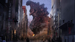  animal bird building city godzilla godzilla:_resurgence godzilla_(series) scenic zhen_lu 