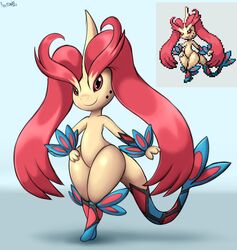  absurd_res ambiguous_gender an-tonio anthro digital_media_(artwork) fakemon fusion generation_3_pokemon generation_4_pokemon hi_res hybrid lopunny milotic nintendo pokemon pokemon_(species) pokemon_fusion pokemon_infinite_fusion simple_background solo tail 