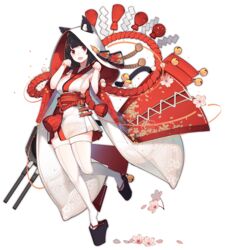  animal_ear_fluff animal_ears azur_lane bell black_hair blunt_bangs breasts cat_ears dress female full_body highres japanese_clothes jingle_bell kimono large_breasts mismatched_eyebrows oerba_yun_fang official_alternate_costume official_art open_mouth paw_pose rain_lan sideboob sideless_kimono skindentation solo tail tail_bell tail_ornament thighhighs transparent_background uchikake wataboushi wedding white_thighhighs yamashiro_(azur_lane) yamashiro_(bridal_attack!)_(azur_lane) 