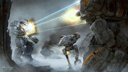  ambush anthony_scroggins_(shimmering_sword) atlas_(battletech) autocannon battle battletech blizzard bullet_hole cannon chasing commentary commission damaged debris dirty energy_beam energy_cannon english_commentary explosion fleeing insignia laser mecha non-humanoid_robot raven_(battletech) realistic robot rocket_launcher ruins science_fiction signature smoke snow snowing spacecraft stalker_(battletech) walker_(robot) weapon wreckage 