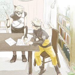  2boys c_(naruto) lowres male male_focus multiple_boys naruto naruto_shippuuden nishimura_aloha uzumaki_naruto 