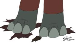  16:9 3_toes ambiguous_gender animated anthro big_feet boots clothed clothing elephant elephant_toes elephantid expansion feet foot_expansion foot_shot footwear hooves human_to_anthro mammal proboscidean shoe_burst short_playtime solo species_transformation standing toes torn_clothing torn_shoes transformation widescreen zezil 