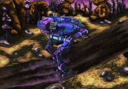  alien_world battletech biped fleety_(artist) hi_res locust_(battletech) machine mecha mechwarrior not_furry outside plant ranged_weapon robot rock science_fiction space tagme trail tree vehicle walker walking weapon 