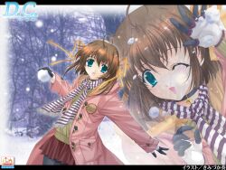  asakura_nemu bell choker da_capo kimizuka_aoi ribbons soft_beauty winter 