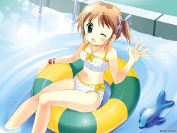  asagiri_mai augustic_pieces bikini swimsuit water yoake_mae_yori_ruri_iro_na 