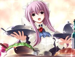  food maid shirogane_no_soleil tagme tsurugi_hagane 