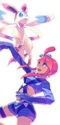  artist_request bigur fuuro_(pokemon) gym_leader long_image pokemon pokemon_(game) pokemon_xy solo sylveon tall_image 