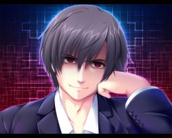  g_senjou_no_maou male maou red_eyes tagme 