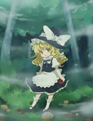  aged_down bad_id bad_pixiv_id blonde_hair female highres kirisame_marisa long_hair manimani_(mani_ma) solo touhou wings yellow_eyes 