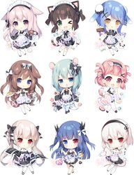  &gt;_o 6+girls :o :p ;d alternate_costume animal_ears apron ass azur_lane bell black_bow black_dress black_footwear black_gloves black_hair black_hairband black_kimono black_skirt blue_eyes blue_hair blunt_bangs blush bow box breasts brown_eyes brown_hair bun_cover cake cake_slice candy cat_ears cat_girl cat_tail chibi cleavage closed_mouth commentary cup daifuku dango dog_ears dog_girl dog_tail double_bun doughnut dress duster elbow_gloves enmaided fingerless_gloves food formidable_(azur_lane) frilled_apron frilled_dress frills fumizuki_(azur_lane) gloves gradient_hair green_eyes green_hair hair_bun hair_ornament hairband hairbow hairclip hand_on_own_chest heart heart-shaped_box heart_hands heterochromia holding holding_food holding_tray horns ibuki_(azur_lane) ichigo_daifuku japanese_clothes jingle_bell kimono kisaragi_(azur_lane) kneehighs large_breasts light_brown_hair lollipop long_hair long_sleeves maid maid_headdress mikazuki_(azur_lane) minazuki_(azur_lane) mixed_maids multicolored_hair multiple_girls multiple_horns mutsuki_(azur_lane) oerba_yun_fang one_eye_closed open_mouth panties pantyhose parfait parted_lips pastry_bag pink_hair pleated_skirt puffy_short_sleeves puffy_sleeves purple_eyes purple_hair qi_maid red_eyes sample_watermark sanshoku_dango shirt short_eyebrows short_hair short_sleeves simple_background sirius_(azur_lane) skirt sleeveless sleeveless_dress smile socks striped_clothes striped_panties striped_pantyhose swirl_lollipop tail taiyaki teacup teapot tears teeth thick_eyebrows thighhighs tongue tongue_out tray tsukimi_(xiaohuasan) twintails two_side_up underwear upper_teeth_only uzuki_(azur_lane) very_long_hair wa_maid wagashi waist_apron watermark white_apron white_background white_hair white_pantyhose white_shirt white_socks white_thighhighs wide_sleeves 