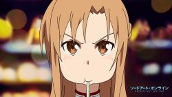  blush brown_eyes brown_hair close long_hair sword_art_online yuuki_asuna 