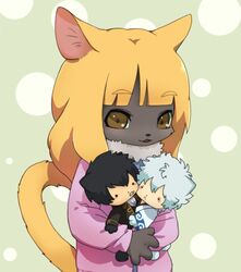  artist_request blonde_hair brown_eyes character_request feline furry gintama plush short_hair 