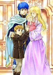  2boys 2girls agahari aged_down blonde_hair brother_and_sister cape closed_eyes couple diarmuid_(fire_emblem) family father_and_daughter father_and_son finn_(fire_emblem) fire_emblem fire_emblem:_genealogy_of_the_holy_war lachesis_(fire_emblem) lolicon long_hair mother_and_daughter mother_and_son multiple_boys multiple_girls nanna_(fire_emblem) photoshop_(medium) siblings smile straight 