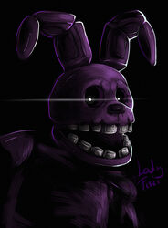  animatronic fiszi five_nights_at_freddy&#039;s five_nights_at_freddy&#039;s_3 glowing glowing_eyes group hi_res lagomorph leporid machine mammal nightmare_fuel rabbit robot scottgames shadow_bonnie_(fnaf) soul_devouring_eyes springtrap_(fnaf) 