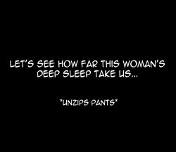  asskoh black_background comic comic_page english_text molestation text text_only unzipping unzipping_pants 