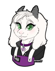  bovid bust_portrait caprine femboy goat male mammal portrait solo zombikiss 