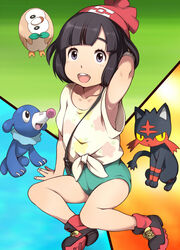  character_request e10 female_protagonist_(pokemon_sm) lolicon looking_at_viewer nintendo open_mouth pokemon shiny_hair tongue 