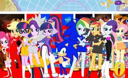  absurd_res amy_rose applejack_(eg) blaze_the_cat boots clothing cosplay cream_the_rabbit dress earth_pony equestria_girls equid equine female fluttershy_(eg) footwear friendship_is_magic gloves green_eyes group handwear hasbro hi_res high_heels horse knuckles_the_echidna male mammal my_little_pony pinkie_pie_(eg) pony rainbow_dash_(eg) rarity_(eg) rouge_the_bat sega shadow_the_hedgehog shoes silver_the_hedgehog smile sonic_the_hedgehog sonic_the_hedgehog_(series) tails twilight_sparkle_(eg) 